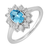 Colored Stone Rings  -  Women'